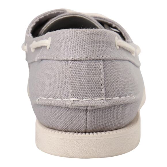 Club Room Men's Elliot Lace Up Boat Shoes Gray Size 8 - Picture 3 of 5